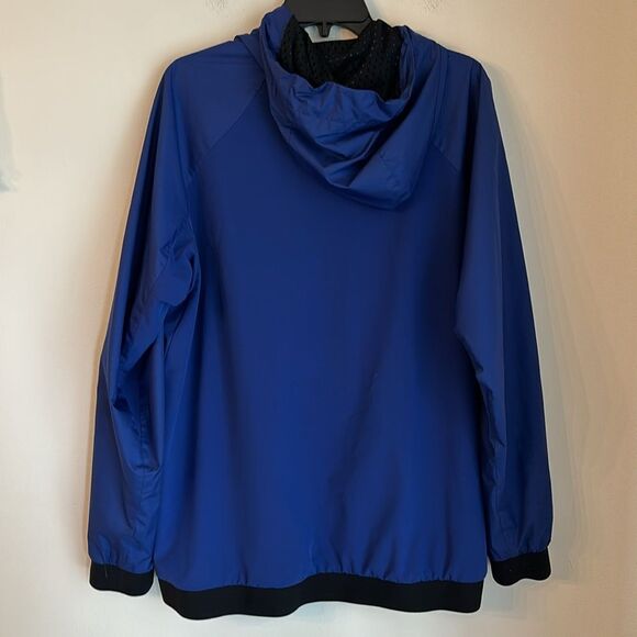 Nike Men's Dri-Fit Hooded Training Jacket Blue large Running outdoors activewear - Picture 9 of 13